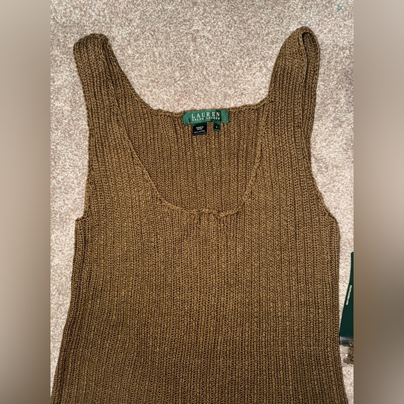 Lauren Ralph Lauren Brown Tank Top - Picture 2 of 4